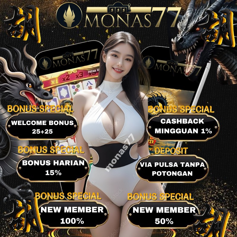 MONAS77 Link Situs Slot Online Gacor Terpercaya Dengan Winrate Tertinggi 